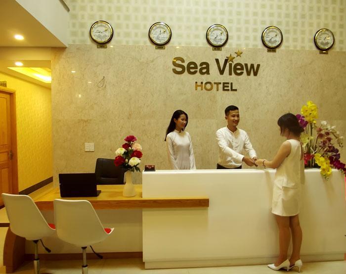 Seaview Long Hai Hotel Bagian luar foto